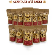 Zerbap Şeker Ilavesiz Elma Dilimleri 12 Adet - 50G Atıştırmalık Boy