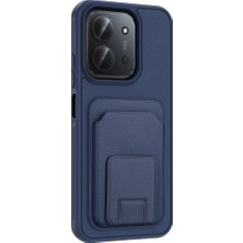 Cepustik Telefon Aksesuarları Xiaomi Redmi 15C Kılıf Kartlıklı Tpu Zore Bikart Kapak