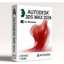 Autodesk 3ds Max 2024 (Windows) - 1 Pc 1 Yıl Serial + Prodeuct Key