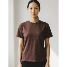 Arkası Dikişli Regular Fit T-Shirt Penye Interlok