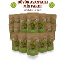 Zerbap Kurutulmuş Kivi Dilimleri Avantajlı Paket 12 x 50 G