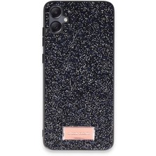 Hnrlishp Onegif  Galaxy A05 Bright Simli Kapak - Siyah
