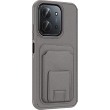 Cepustik Telefon Aksesuarları Xiaomi Redmi 15C Kılıf Kartlıklı Tpu Zore Bikart Kapak
