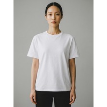 Arkası Dikişli Regular Fit T-Shirt Penye Interlok