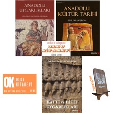 Anadolu Kültür Tarihi - Anadolu Uygarlıkları - Hatti ve Hitit Uygarlıkları 3 Kitap (Ciltli) - Ekrem Akurgal