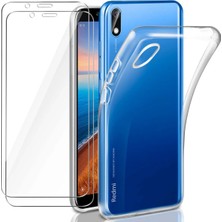 Hnrlishp Newface Xiaomi Redmi 7A Kılıf Lüx Şeffaf Silikon