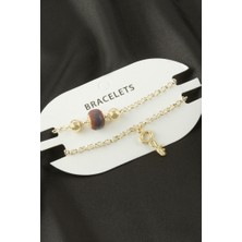 Zero Land Hnrlishp 2 Adet Anahtar Tr Zincir Bileklik - Sarı