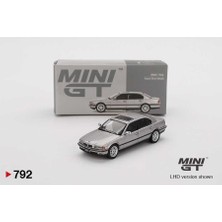 Mini Gt 792 1/64 Bmw 750IL Aspen Silver Metallic