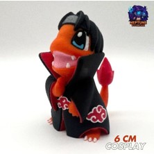 Neptune3D #0004 Itachi Charmander Pokemon Figürü (Naruto)