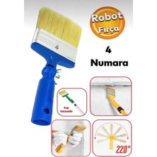 Ilhan Ayarlanabilir Açılı Boyacı Robot Fırça Sap Takmalı Boyacı Robot Fırça No:4