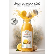Şifakür Bitkisel Sağlık Ürünleri Limon Sarımsak Kürü 60 Gün Dinlendirilmiş Doğal İçerikli Geleneksel Formül 1000ml