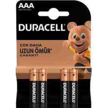 Evvano Duracell LR03/MN2400 Alkalin Aaa Ince Kalem Pil 4'lü Paket