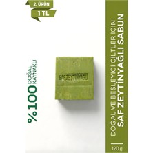 Şifakür Bitkisel Sağlık Ürünleri Saf Zeytinyağlı Sabun E Vitamini Gliserinli Cilt Saç Nemlendirici Bakım 120g