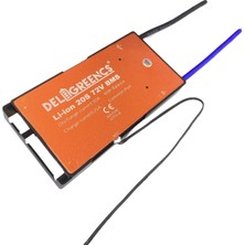 Evvano 20S 50A Li-Ion Bms Karti Sensörlü Ortak Port