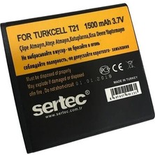 Evvano Turkcell T-21 Uyumlu Batarya