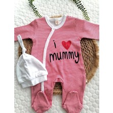 Minisse Mummy Daddy Ince Çizgili 2 Li Tulum