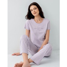 Daniska Arnetta 3550-S Kısa Kol Pijama Takımı