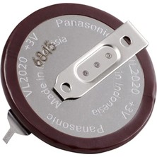 Evvano Panasonic  VL-2020/HFN 3V Lithium Şarjlı Pil