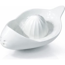 Es Dekor Porselen Limon Sıkacağı Süzgeçli Limonluk 16X10 cm