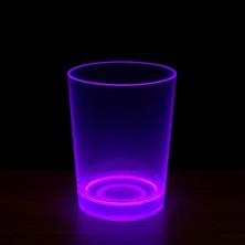 Evvano Partyglow Neon Mor Bardak 8.5 x 10.5 cm