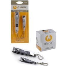 Evvano Diana Tırnak Makası Seti 2 Li