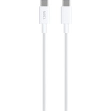 Avcı Teknoloji Market 120W Type-C Şarj Kablosu Usb-C To Usb-C Hızlı Şarj Data Kablosu 1 Metre