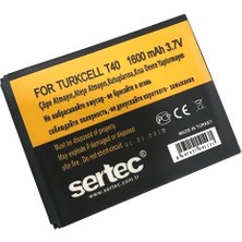 Evvano Turkcell T-40 Uyumlu Batarya