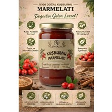 Şifakür Bitkisel Sağlık Ürünleri Kuşburnu Marmelatı Katkısız Şeker İlavesiz Doğal Kahvaltılık 850g