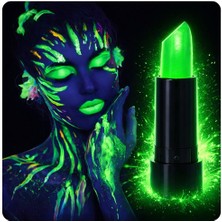 Evvano Uv Neon Yeşil Ruj – Karanlıkta Parlayan Makyaj Boyası