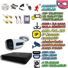 XM Pro 1 Kameralı Gece Renkli Gösteren Güvenlik Kamera Seti - PKMX303SET1