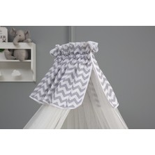 Funna Baby Funnababy Owlet Cibinlik Tül - Paris 5 mt Gri Renkli Özel Cibinlik Tülü ile Sinek Koruma