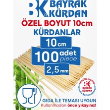 Dolphin BAYRAK KÜRDAN Bayrak Kürdan 10 cm Uzun Sunum Kürdanı 100 Adet – Catering, Kanepe, Meyve ve Organizasyon Kürdanı