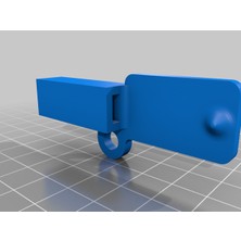 Akaslan Plastik Kryptonite Bisiklet Anahtar Tutucu Vida ile (Bu Ürün Sadece Plastik Parçadır - Almadan Önce Soru Sorabilirsiniz)