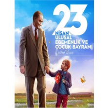 Promisebackdrop2 250X200CMKUMAŞ Okul Panoları, Etkinlik Fon, 23 Nisan Panosu, 23 Nisan Kutlu Olsun Afiş