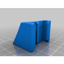 Akaslan Plastik Hjc Cs R3 Gopro Çene Montajı (Bu Ürün Sadece Plastik Parçadır - Almadan Önce Soru Sorabilirsiniz)