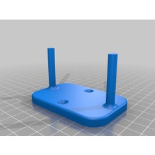 Akaslan Plastik Tabanca Duvar Montajı (Bu Ürün Sadece Plastik Parçadır - Almadan Önce Soru Sorabilirsiniz)