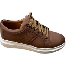 Güven Kundura Erkek Bağcıklı Kalın Beyaz Taban