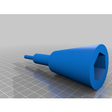 Akaslan Plastik Konik Soket Anahtar Aksesuarı (Bu Ürün Sadece Plastik Parçadır - Almadan Önce Soru Sorabilirsiniz)