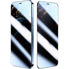 Apple iPhone 12 Uyumlu Zore Rika Premium Privacy Temperli Cam Ekran Koruyucu