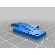 Akaslan Plastik '- Homebrew Pinball Outlane Post Hizalama Aracı 3D Baskı (Bu Ürün Sadece Plastik Parçadır - Almadan Önce Soru Sorabilirsiniz)