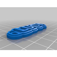 Akaslan Plastik Lucy Anahtarlık 3D Baskı (Bu Ürün Sadece Plastik Parçadır - Almadan Önce Soru Sorabilirsiniz)