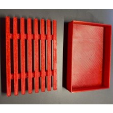 Akaslan Plastik Reçine Baskılı Parçalar Için Kurutma Rafı (Bu Ürün Sadece Plastik Parçadır - Almadan Önce Soru Sorabilirsiniz)