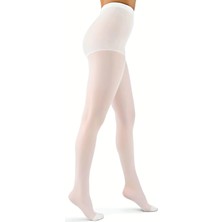 Leyna Beyaz Külotlu Çorap 20 Den