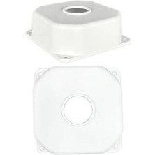 10X10 Tabansız Kamera Buatı Beyaz