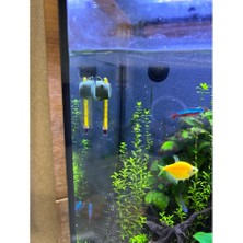 Akaslan Plastik Balık Tankı Manyetik Termometre Tutucular Klipsler (Bu Ürün Sadece Plastik Parçadır - Almadan Önce Soru Sorabilirsiniz)