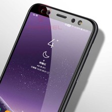 Samsung Galaxy A8 2018 Uyumlu Zore Kenarları Kırılmaya Dayanıklı Cam Ekran Koruyucu