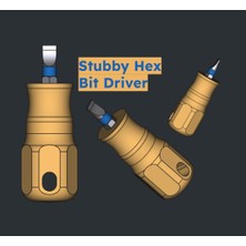 Akaslan Plastik Kısa Altıgen Uç Sürücü (Bu Ürün Sadece Plastik Parçadır - Almadan Önce Soru Sorabilirsiniz)