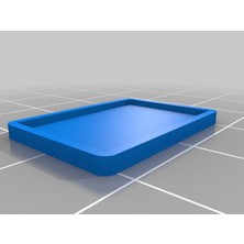 Akaslan Plastik MN99S Plaka 3D Baskı (Bu Ürün Sadece Plastik Parçadır - Almadan Önce Soru Sorabilirsiniz)