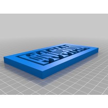 Akaslan Plastik Sosyal Bozulma Şablonu (Bu Ürün Sadece Plastik Parçadır - Almadan Önce Soru Sorabilirsiniz)