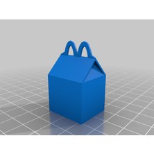 Akaslan Plastik Düşük Poligon Happy Meal (Bu Ürün Sadece Plastik Parçadır - Almadan Önce Soru Sorabilirsiniz)